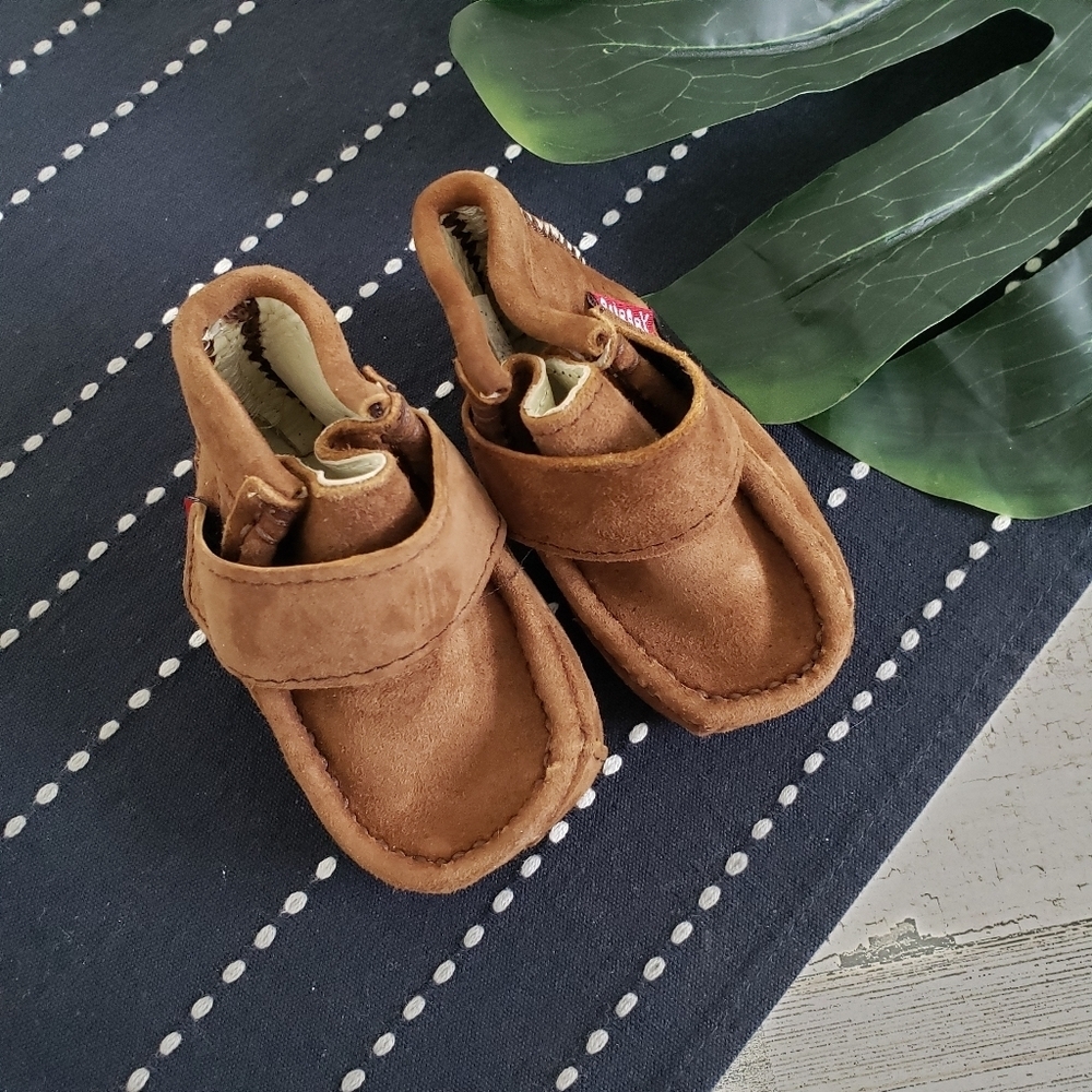 Olibert Olibaby Moccasins Brown Leather